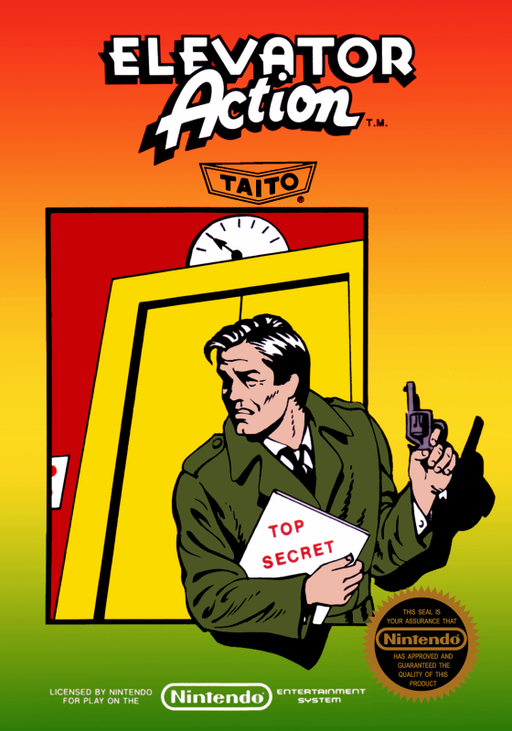 Elevator Action (USA) box art
